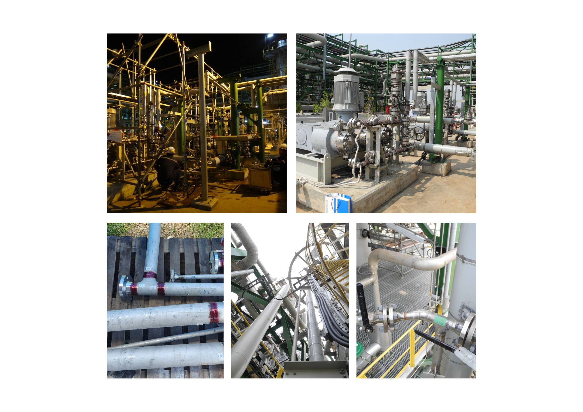 Kuraray GC Installation Chemical Pipeline